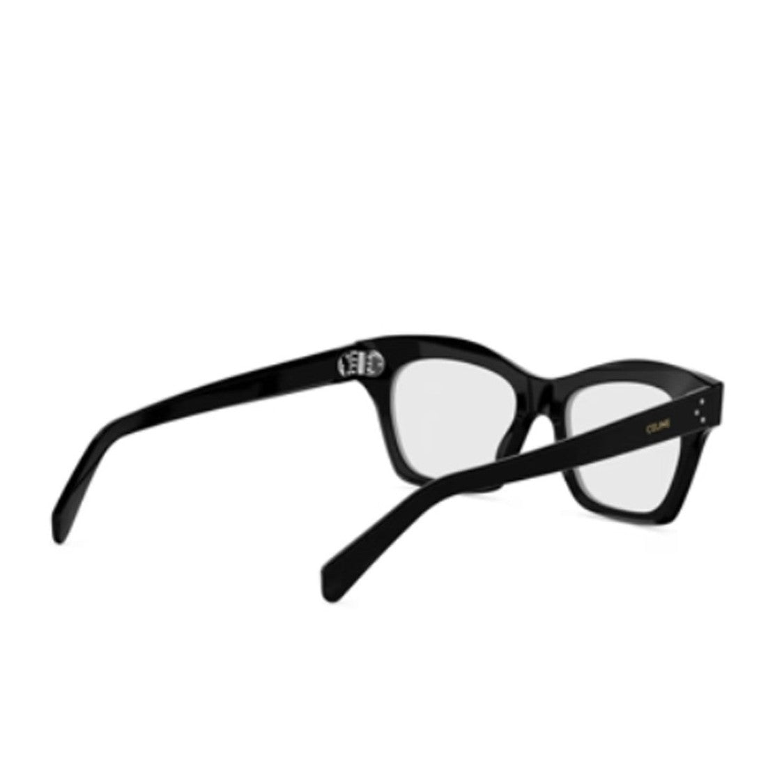 Celine Black Three Dots Acetate Cat-Eye Sunglasses