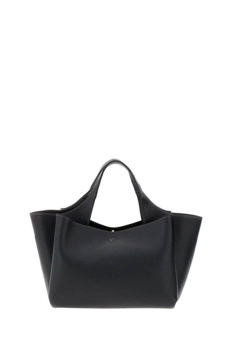 Tod's Black Apa Mini Leather Tote Bag