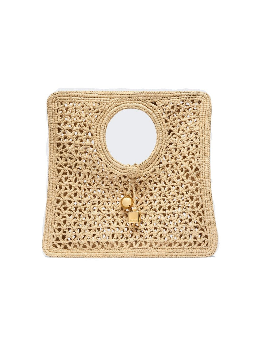 Jacquemus Le Petit Carre Spiaggia Natural