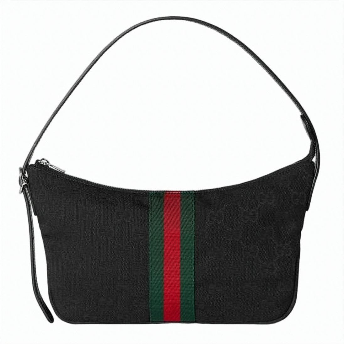 Gucci Textured Fabric Shoulder Bag