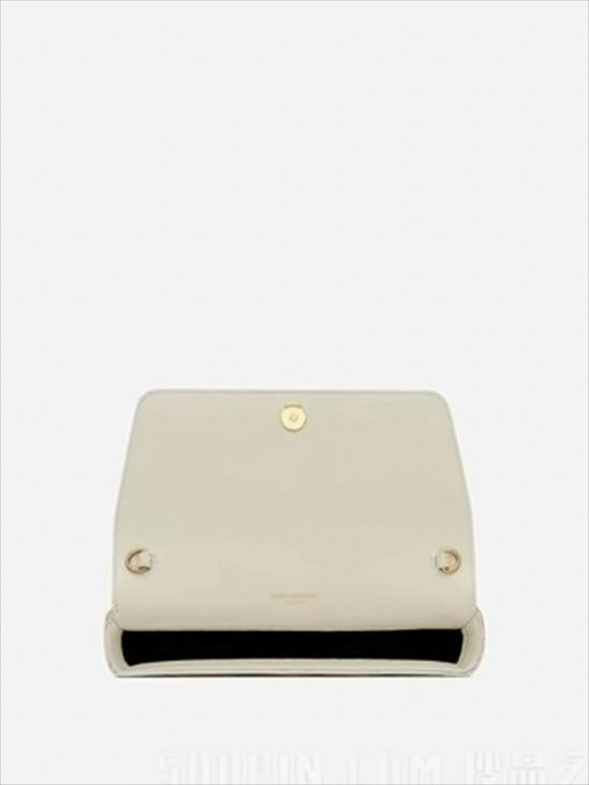 Saint Laurent Quilted Lambskin Crossbody Bag