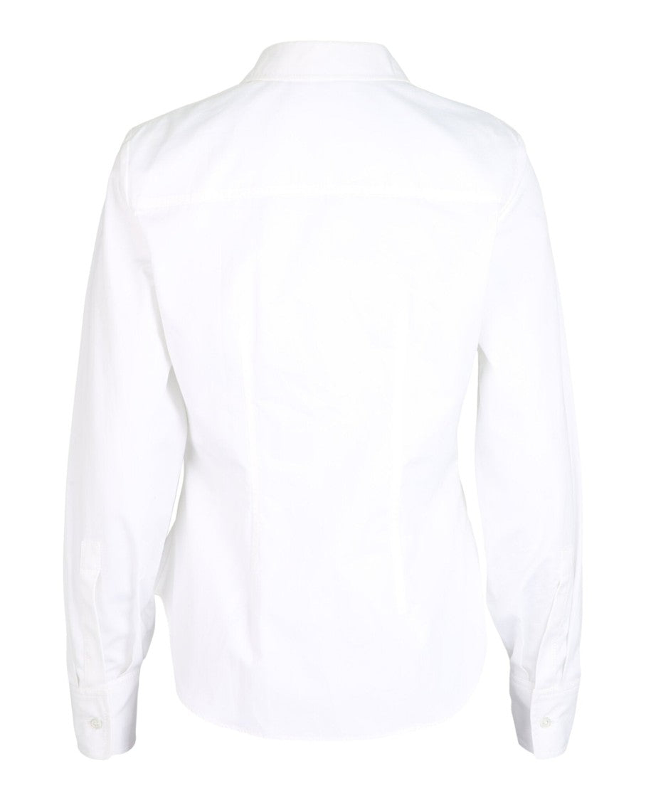 Alexander Mcqueen Zip-Detailed Long-Sleeve Shirt With Concealed Button Closure