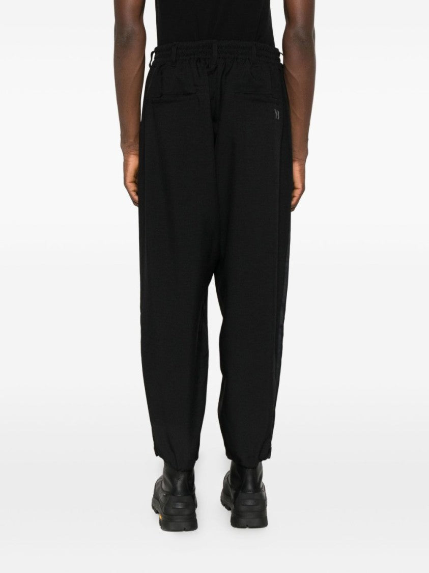 Y-3 Relaxed Fit Black Pants