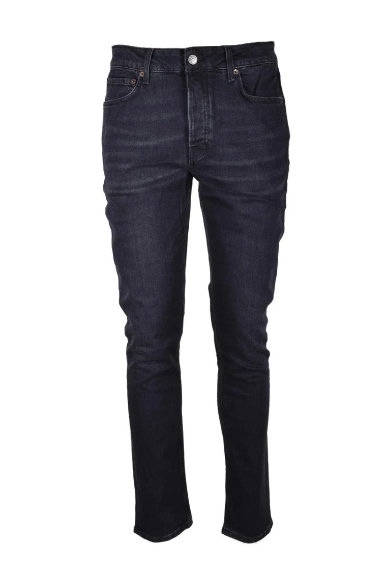Haikure Black Slim Fit Denim Jeans