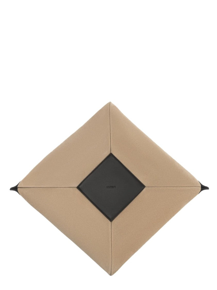 Yuzefi Wonton Diamond Silhouette Leather Bag