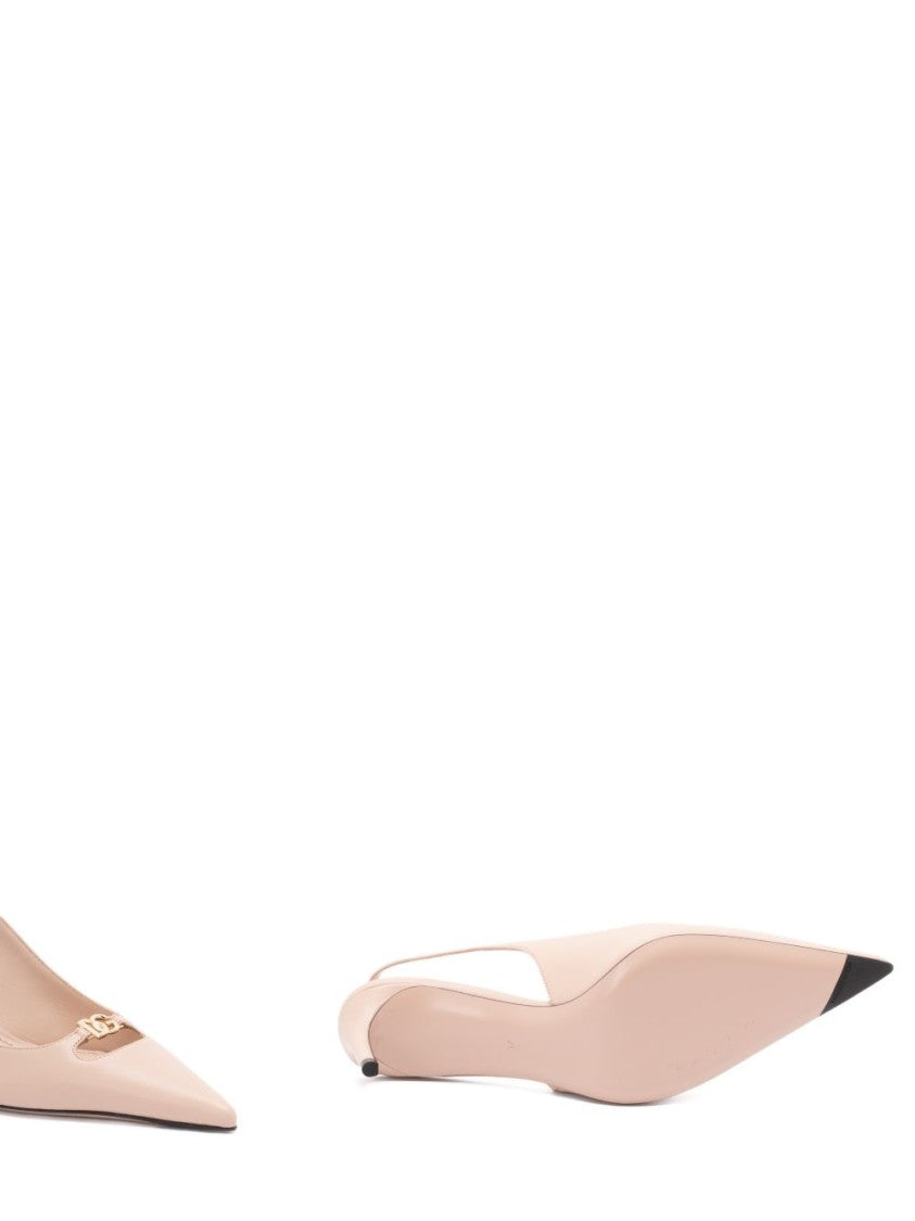 Dolce & Gabbana Pointed Toe Flat Shoes
