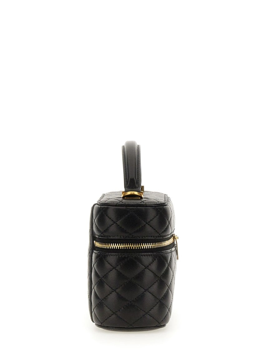 Saint Laurent Medium Quilted Lamb Leather Shoulder Bag With Gold-Tone Hardware