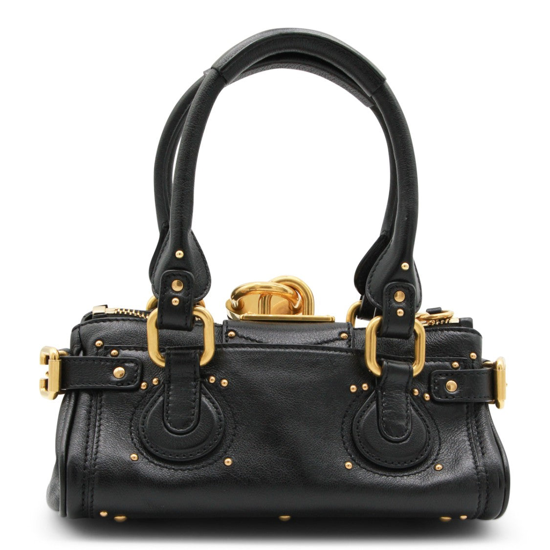 Chloé Paddington Small Top Handle Bag With Gold Tone Accents