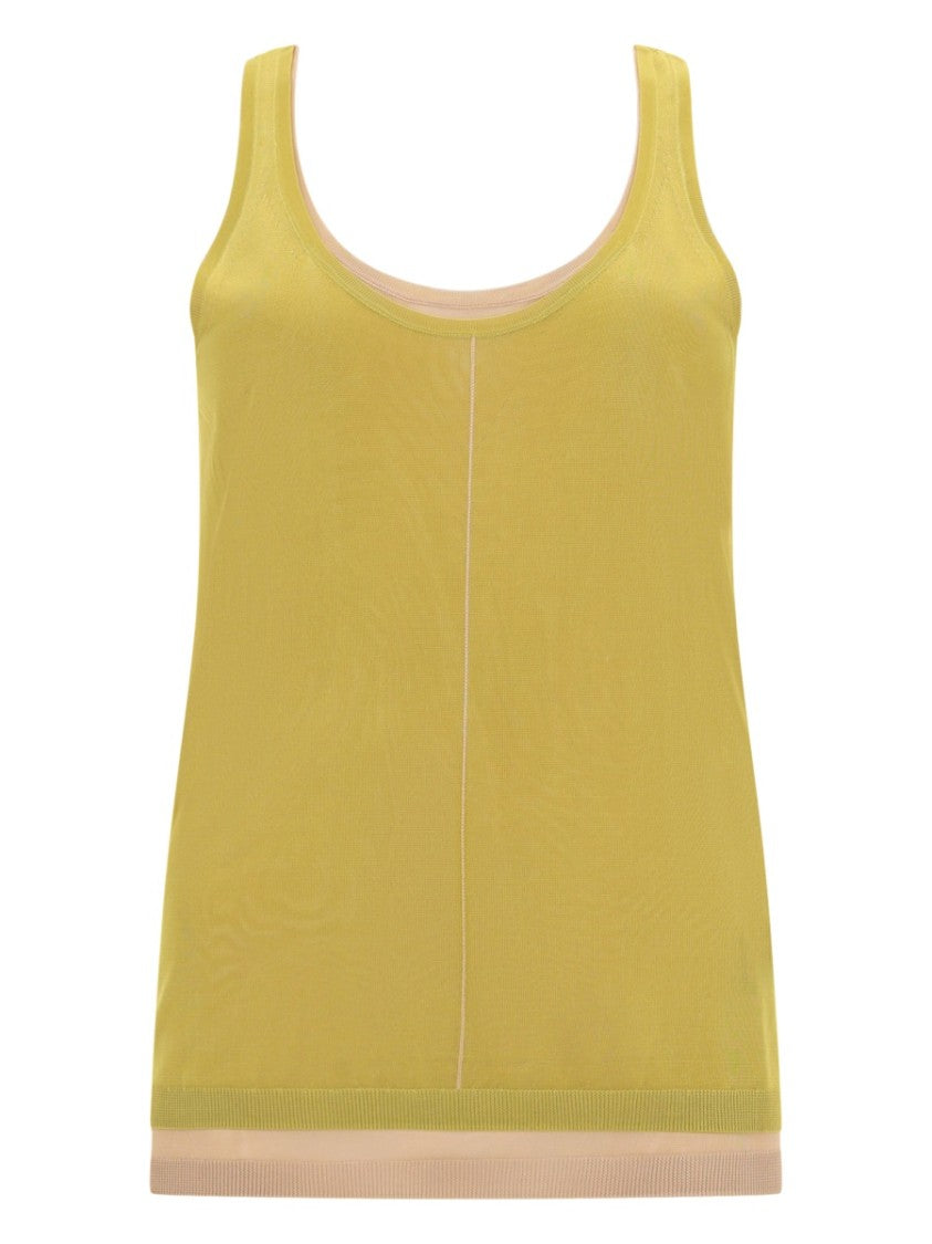 Paul Smith Sleeveless Scoop Neck Smooth Texture Tank Top