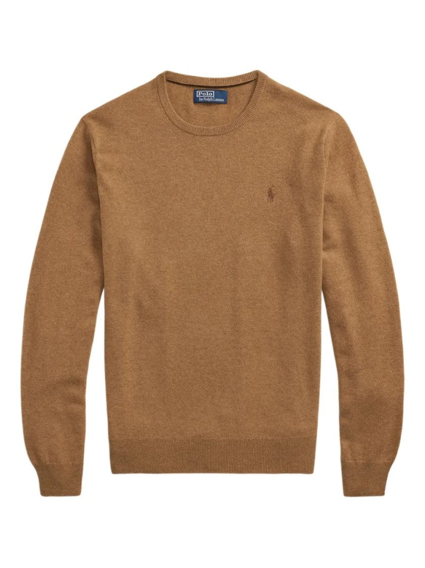 Polo Ralph Lauren Fitted Wool Pullover With Classic Neckline