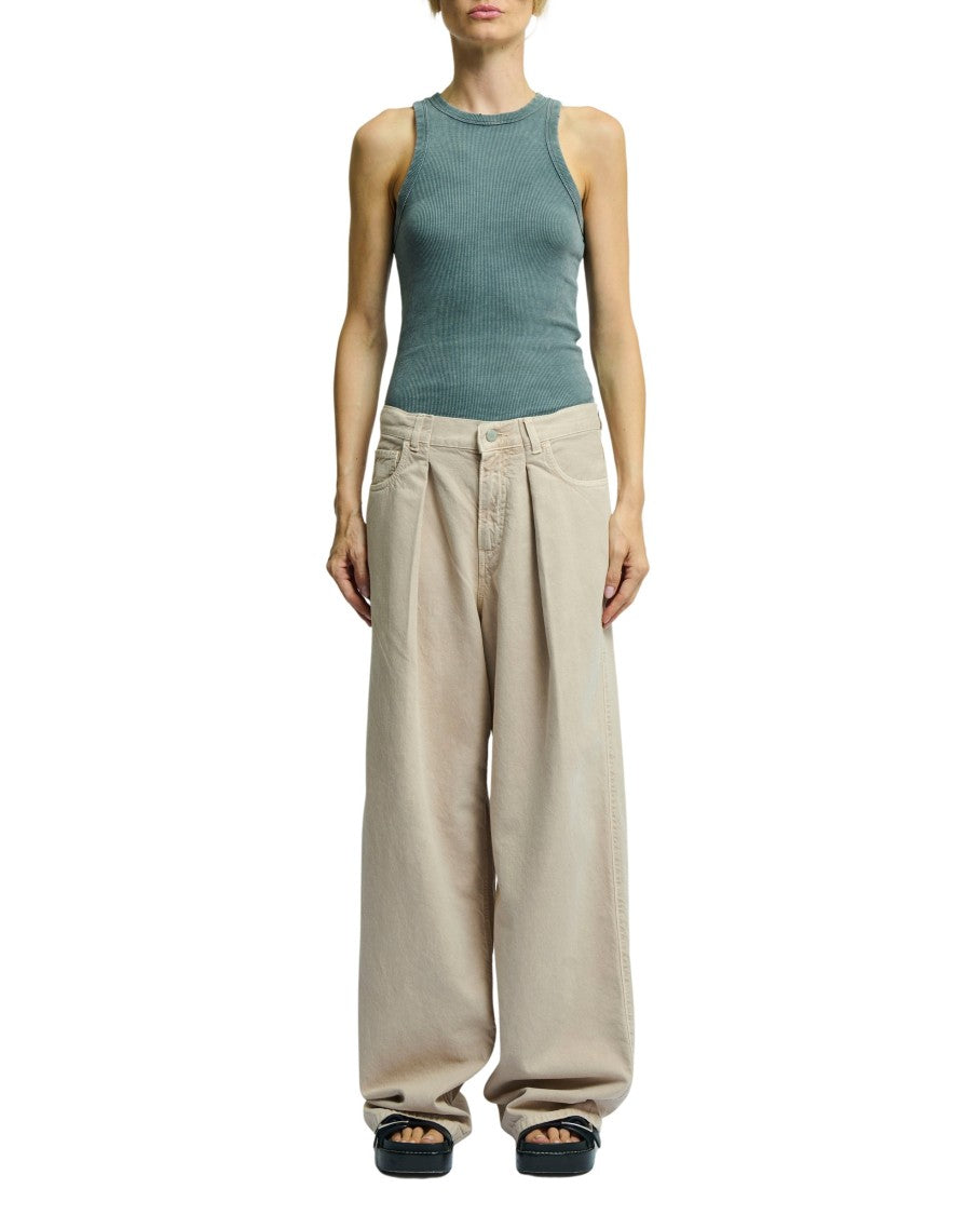 Haikure Candy Twill Wide Pants