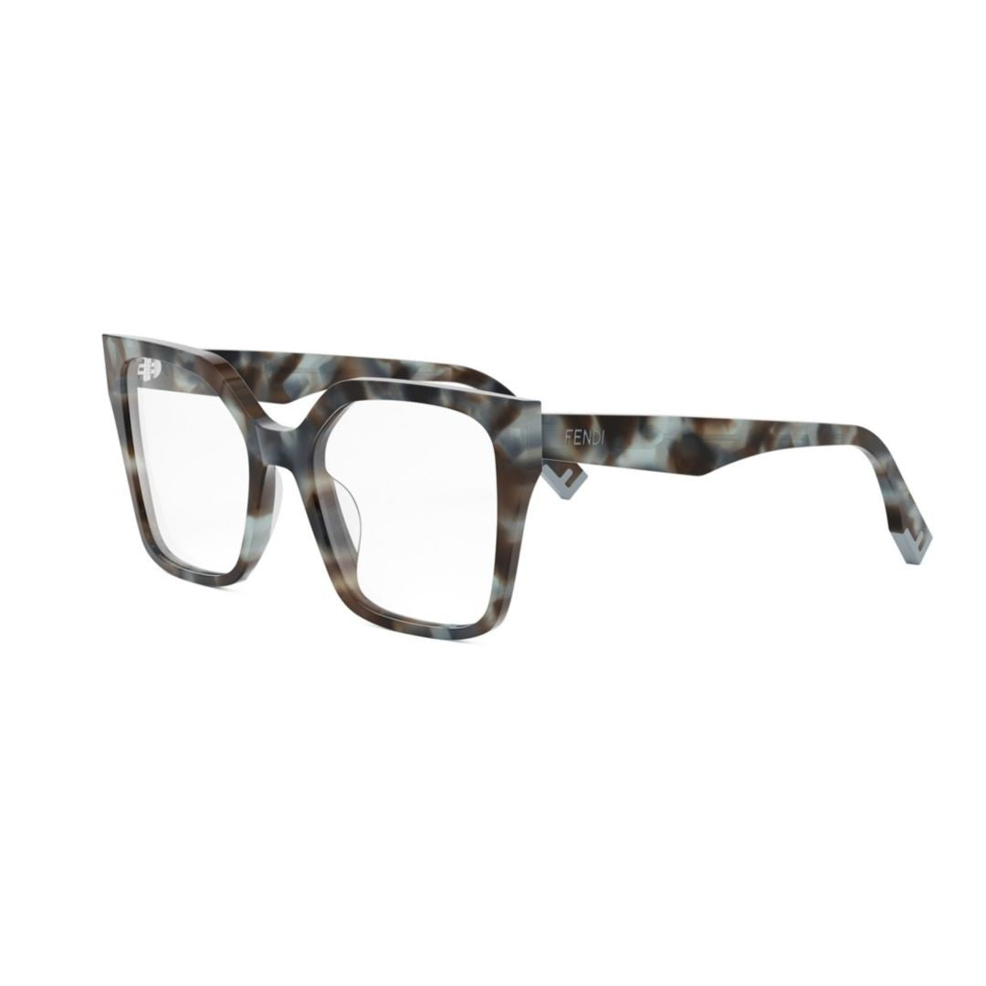 Fendi Fe50002i Tortoiseshell Oversized Square Sunglasses