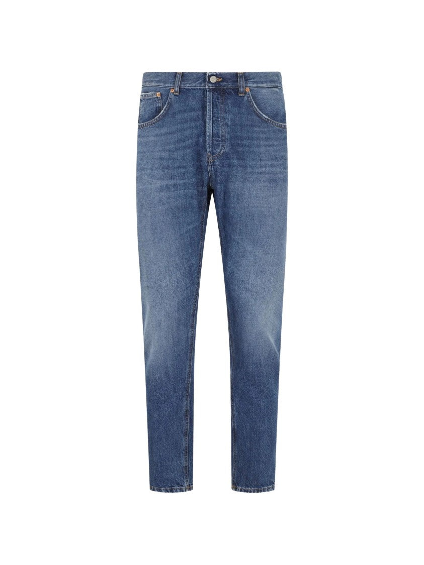 Dondup Blue Dian Cotton Denim Jeans