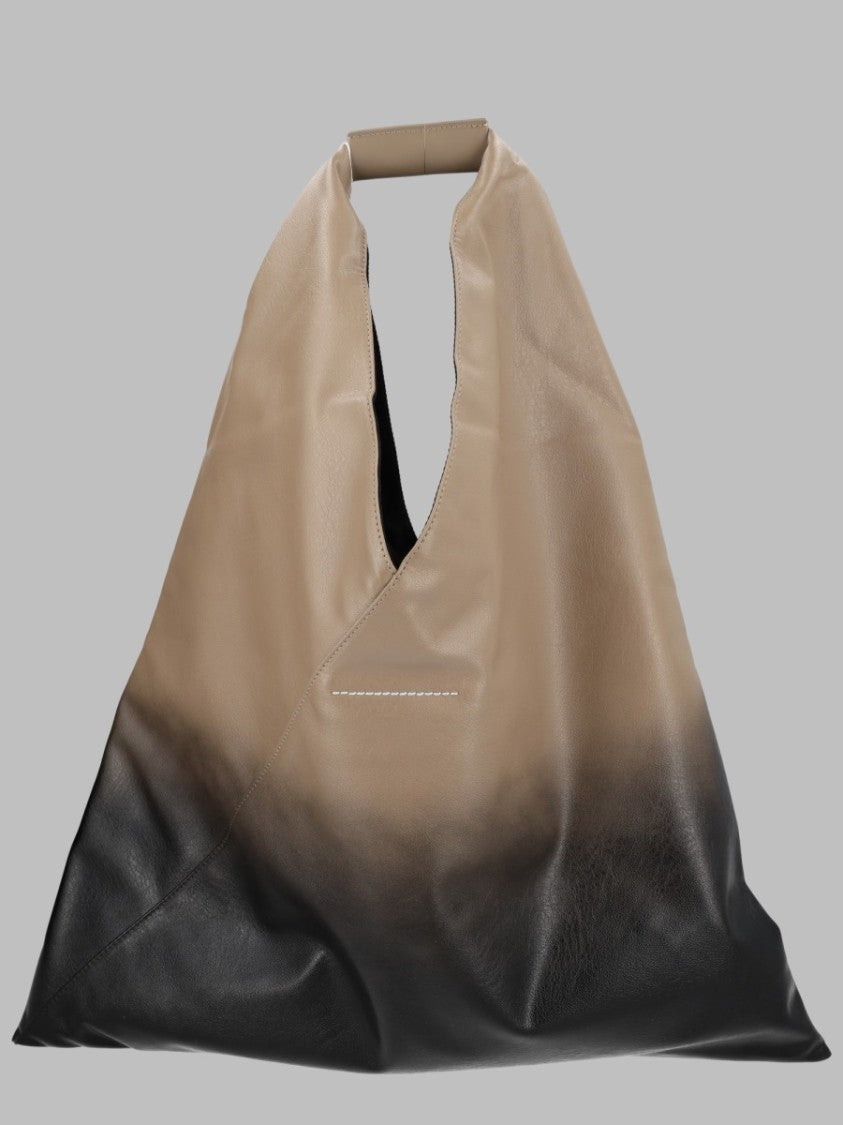 Mm6 By Maison Margiela Brown Slouchy Gradient Padded-Handle Tote Bag