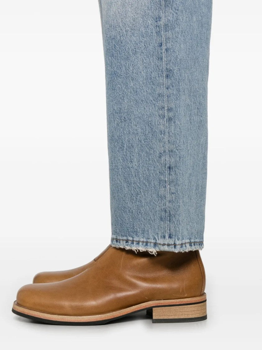 Agolde 90'S Light Blue Straight-Leg Jeans