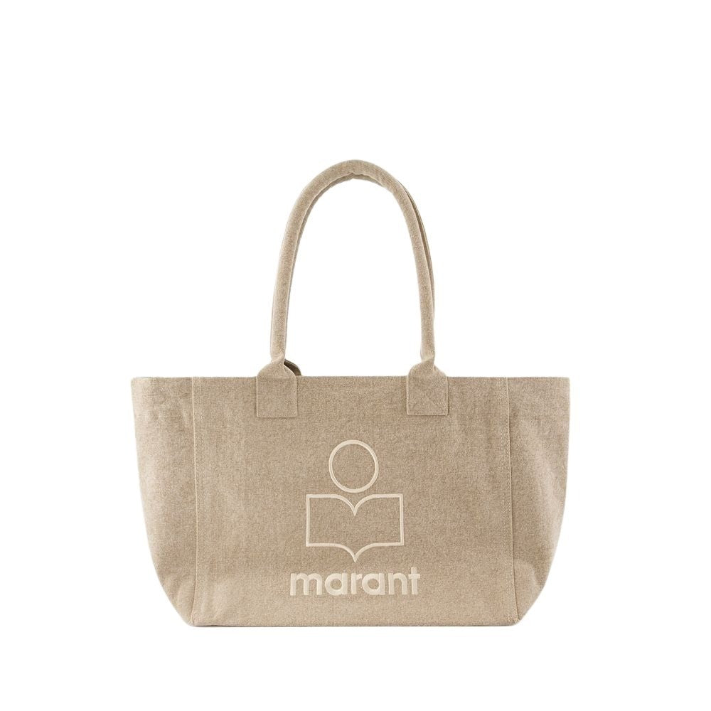 Isabel Marant Yenky Shoulder Bag - Cotton - Beige
