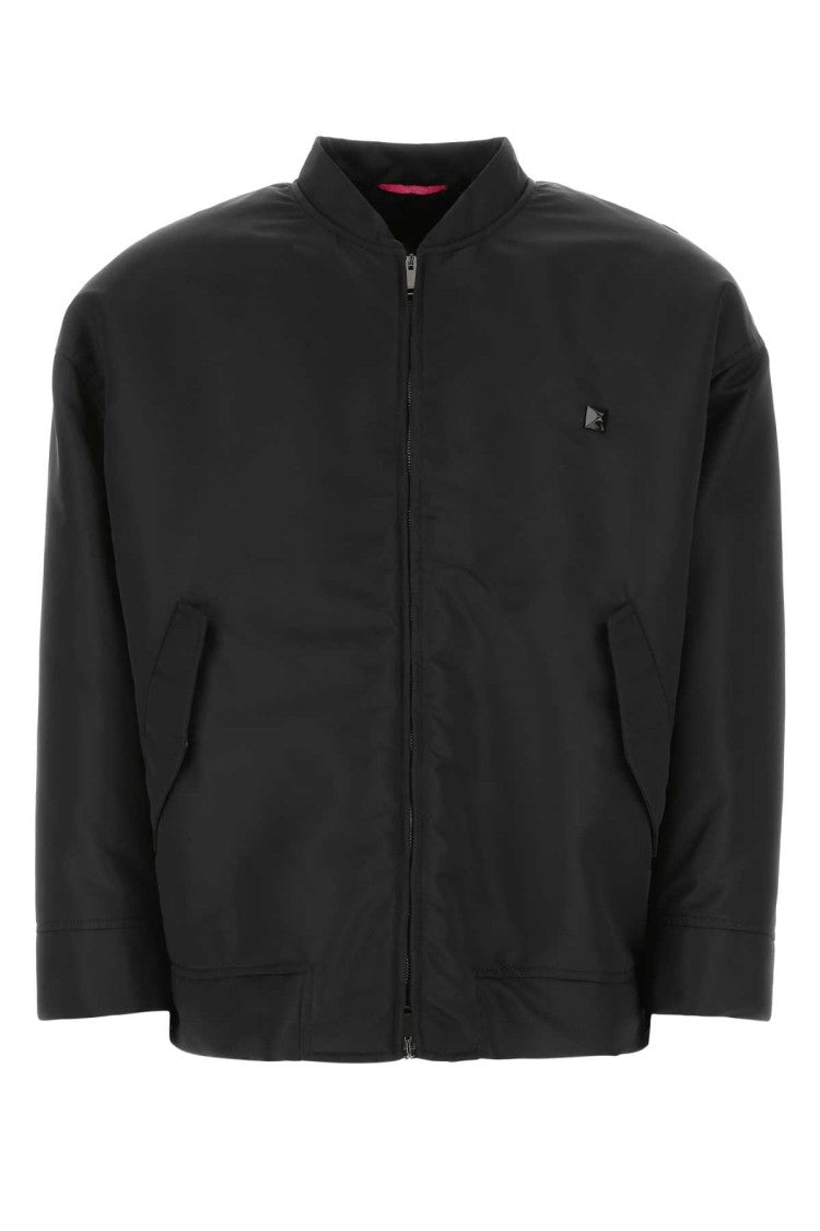 Valentino Garavani Black Nylon Jacket