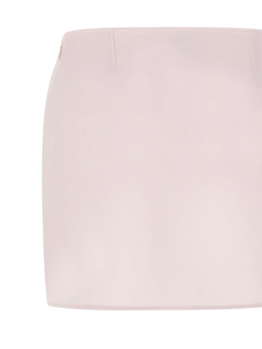 Courrèges Pastel Pink Mini Skirt With High Waist