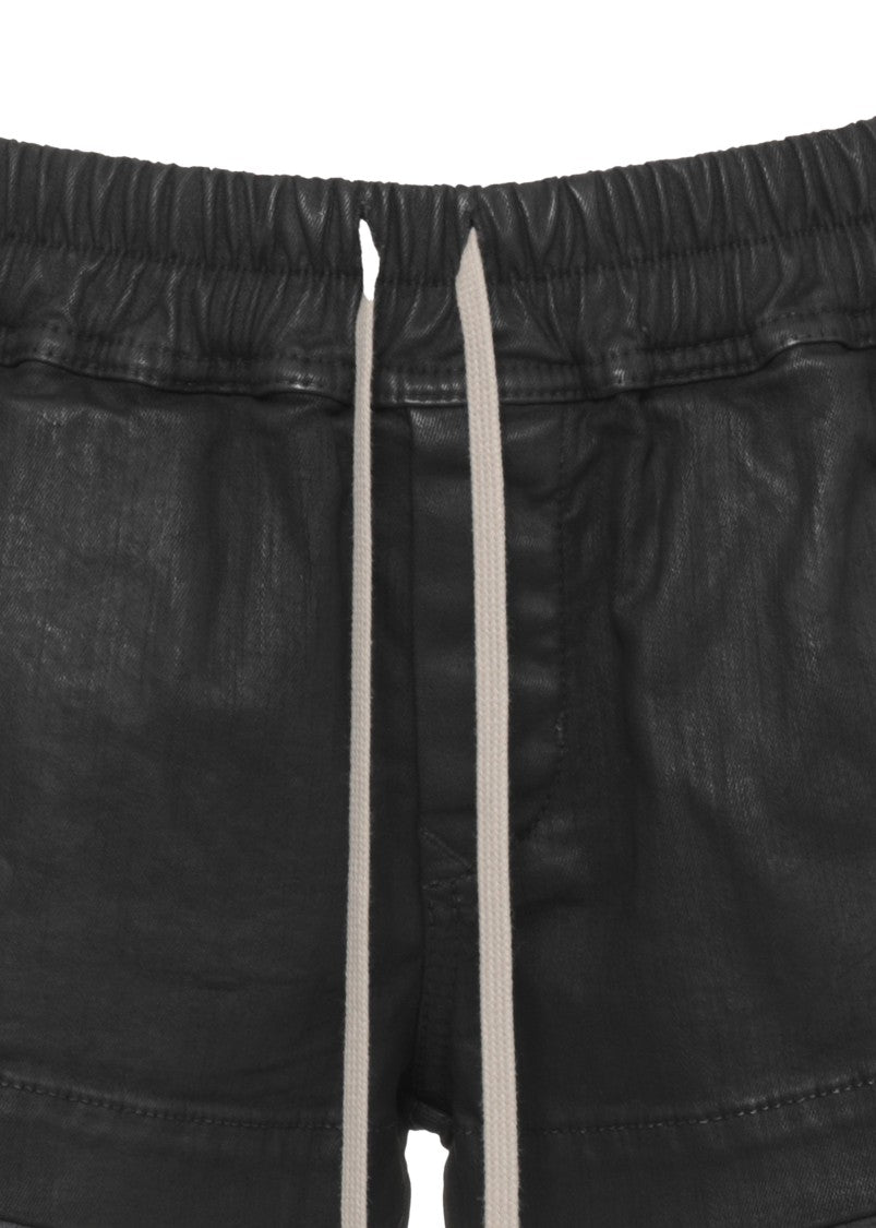 Drkshdw Layered Black Drawstring Shorts