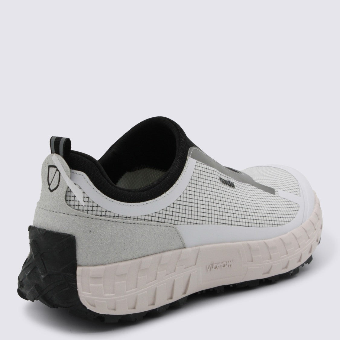 Norda Slip-On Sneakers With Grid-Patterned Upper And Textured Sole