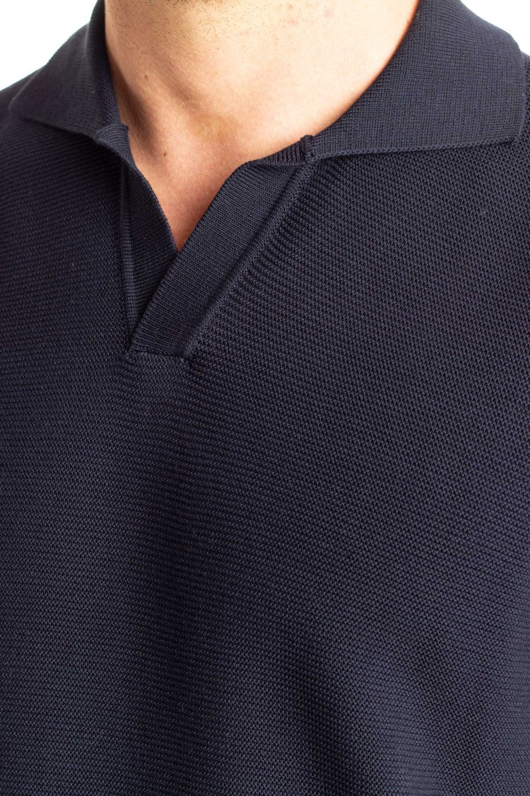 Drumohr Lintz Cotton Short Sleeve Polo