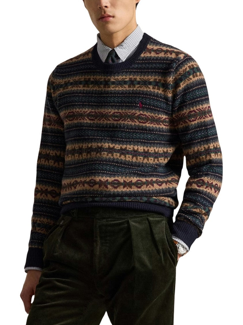 Polo Ralph Lauren Multicolored Fair Isle Pullover Sweater