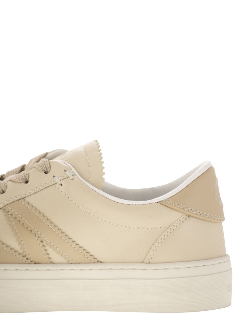Moncler Monaco2 - Leather Trainer