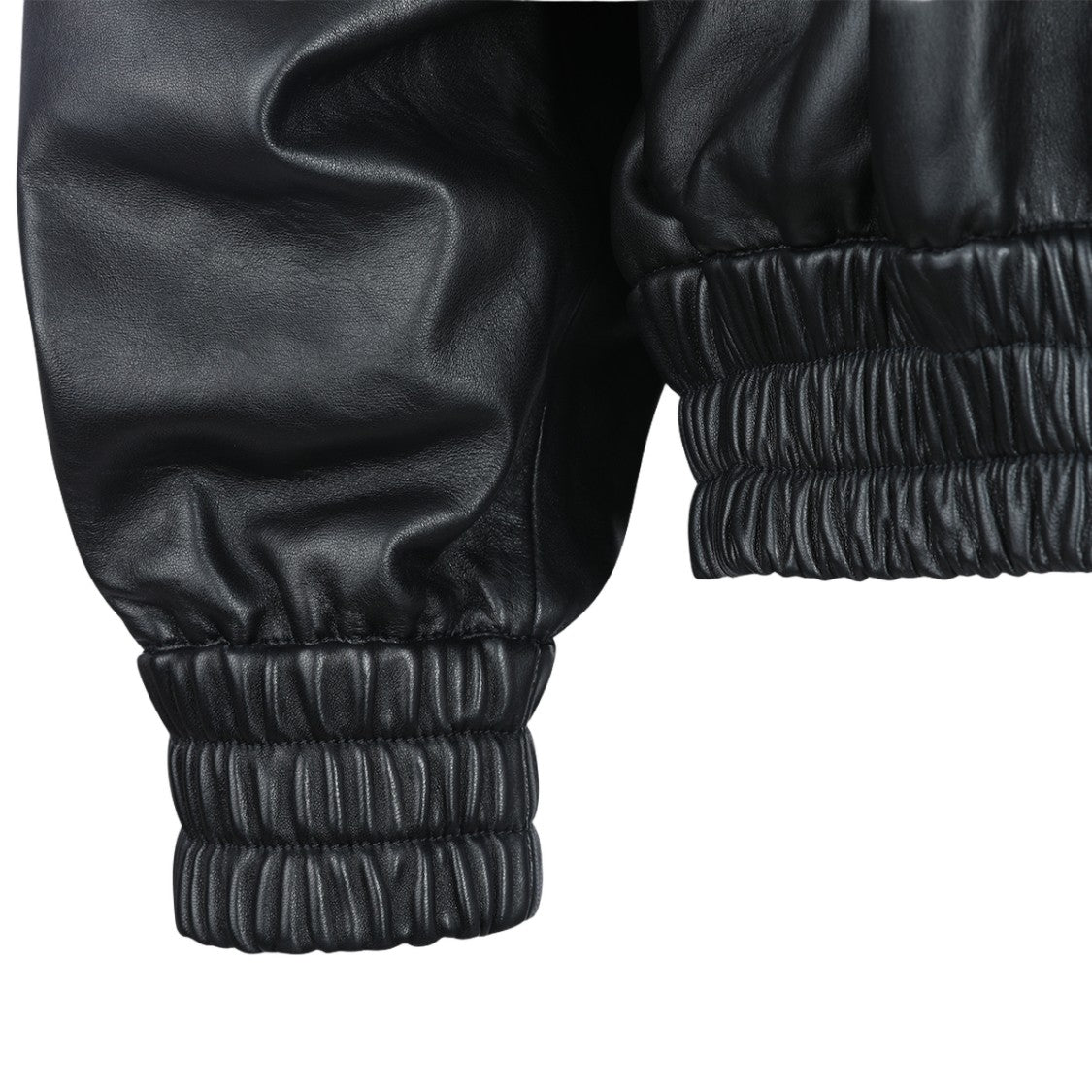 Jil Sander Classic Black Leather Jacket