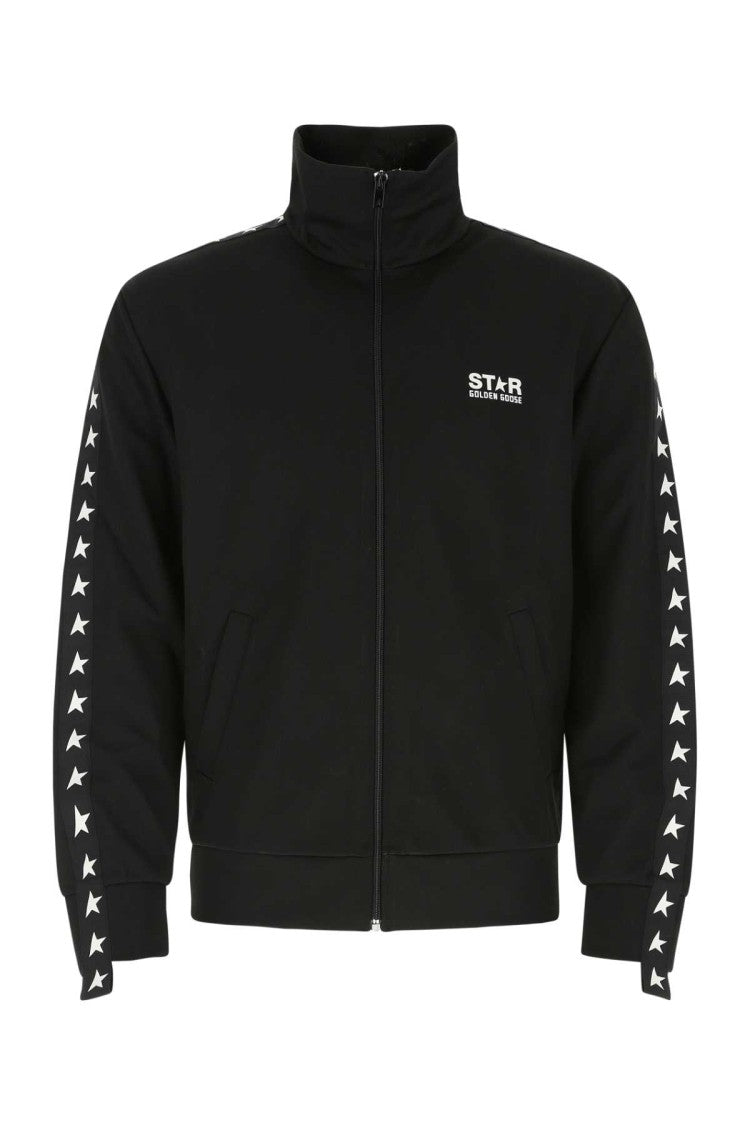 Golden Goose Black Polyester Denis Sweatshirt