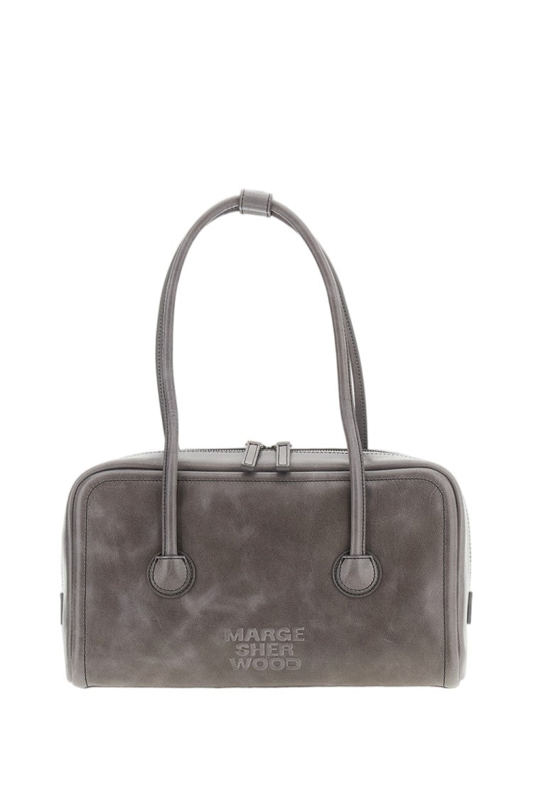 Margesherwood Premium Leather Small Shoulder Bag With Zip Closure