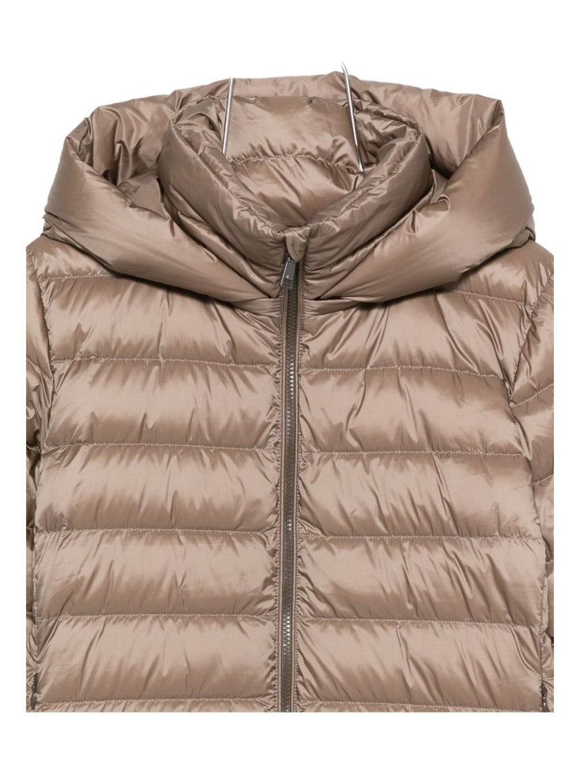 Seventy Sergio Tegon Quilted Short Jacket With Hood