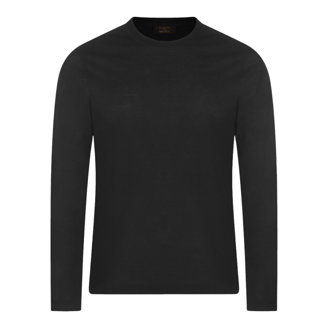 Zanone Crew Neck Black Sweatshirt