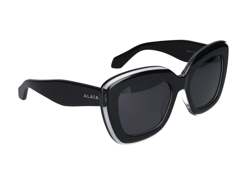 Azzedine Alaïa Sunglasses Aa0072s 001 Black Black Grey 53/19/140