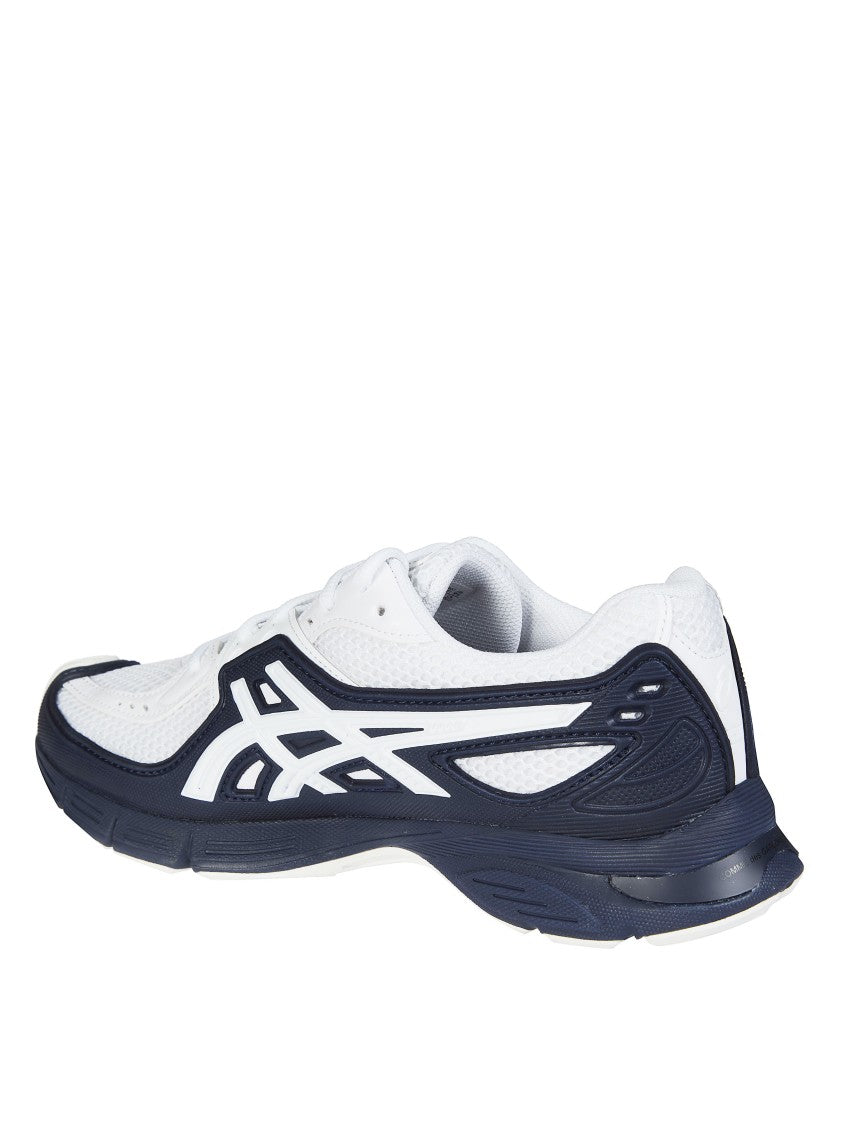 Comme Des Garçons White Mesh Black Overlays Sneakers