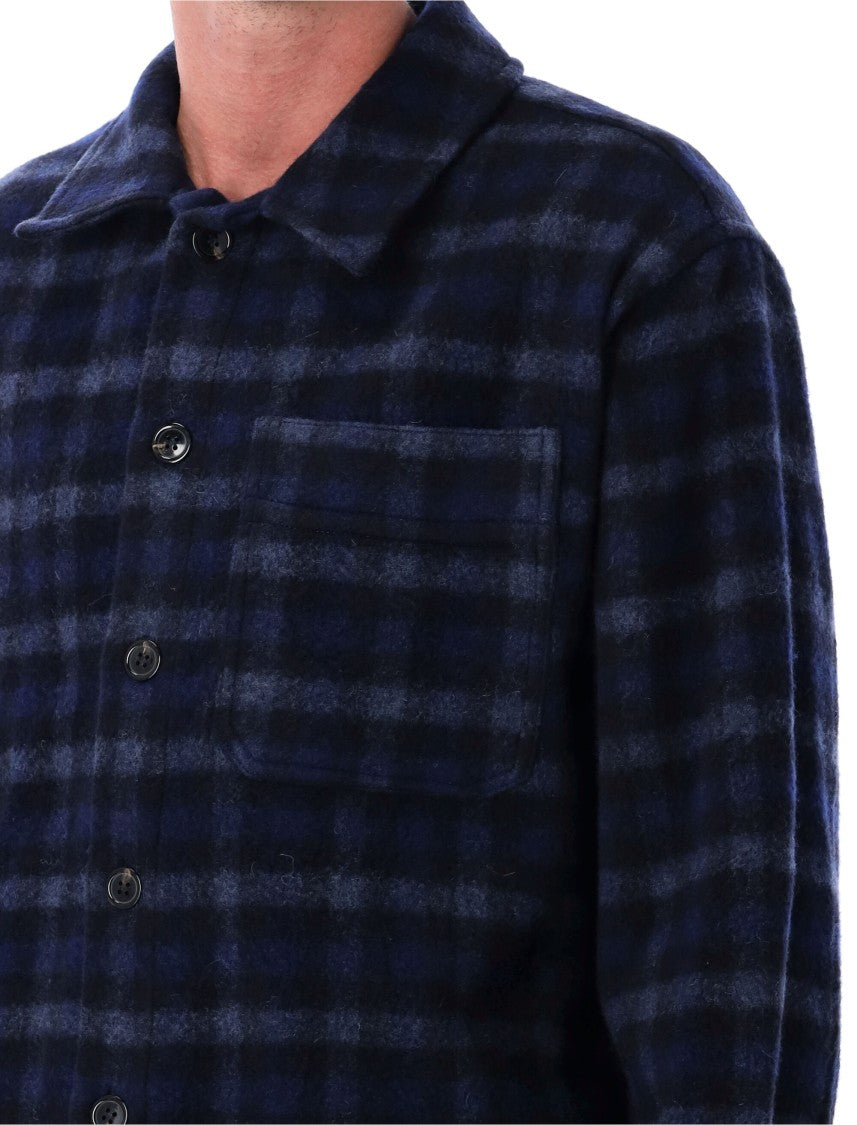 A.P.C. Stanley Checked Wool Overshirt