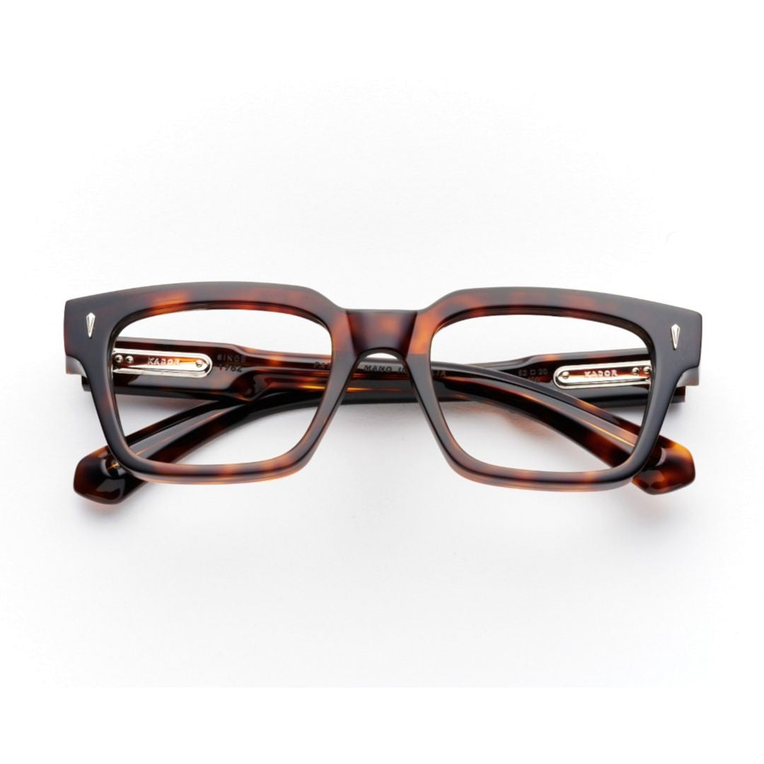 Kador Premium 1 Tortoiseshell-Patterned Rectangular Frame Eyeglasses