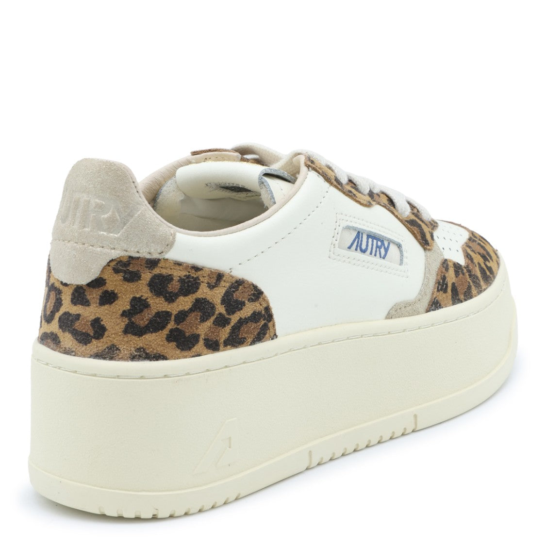 Autry Leopard Print Chunky Platform Sneakers
