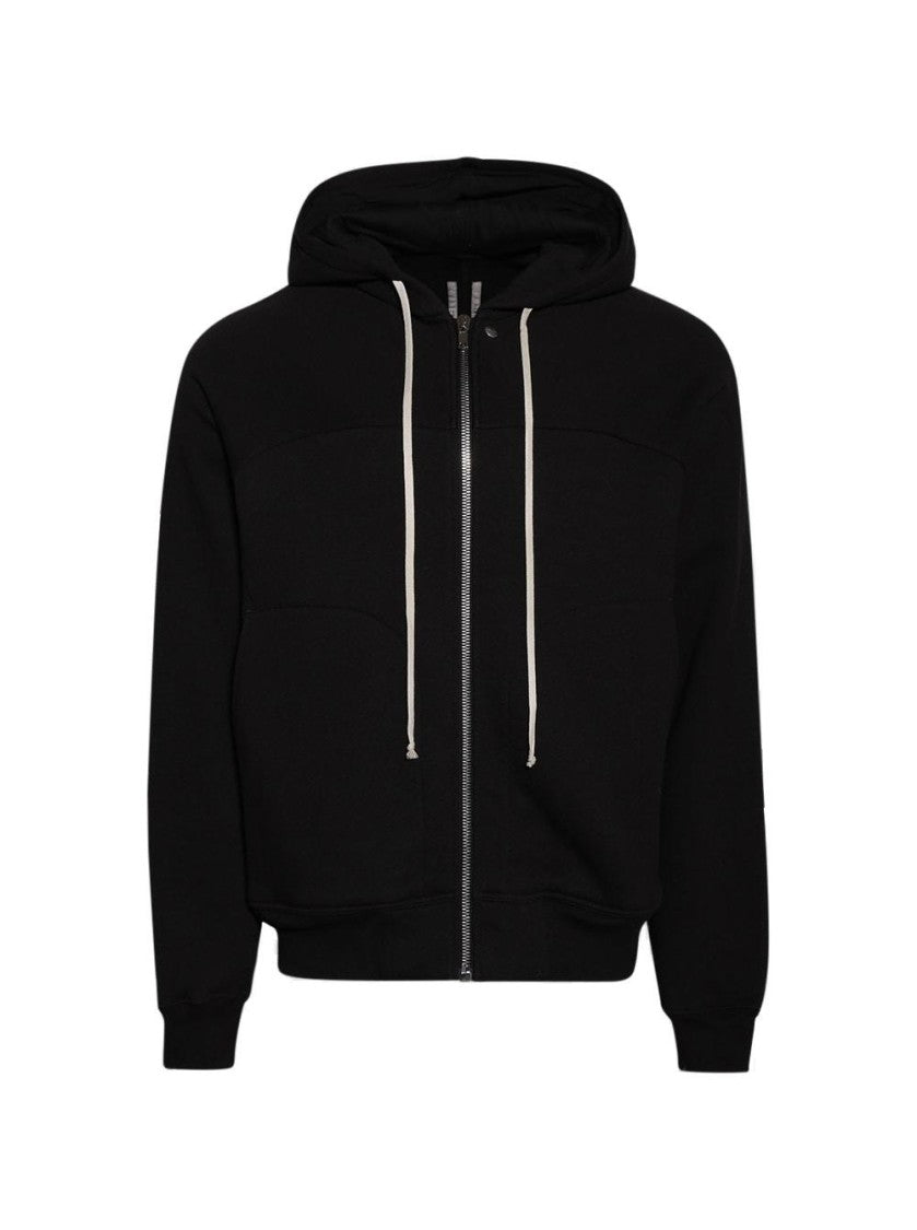 Rick Owens Relaxed Fit Black Hoodie