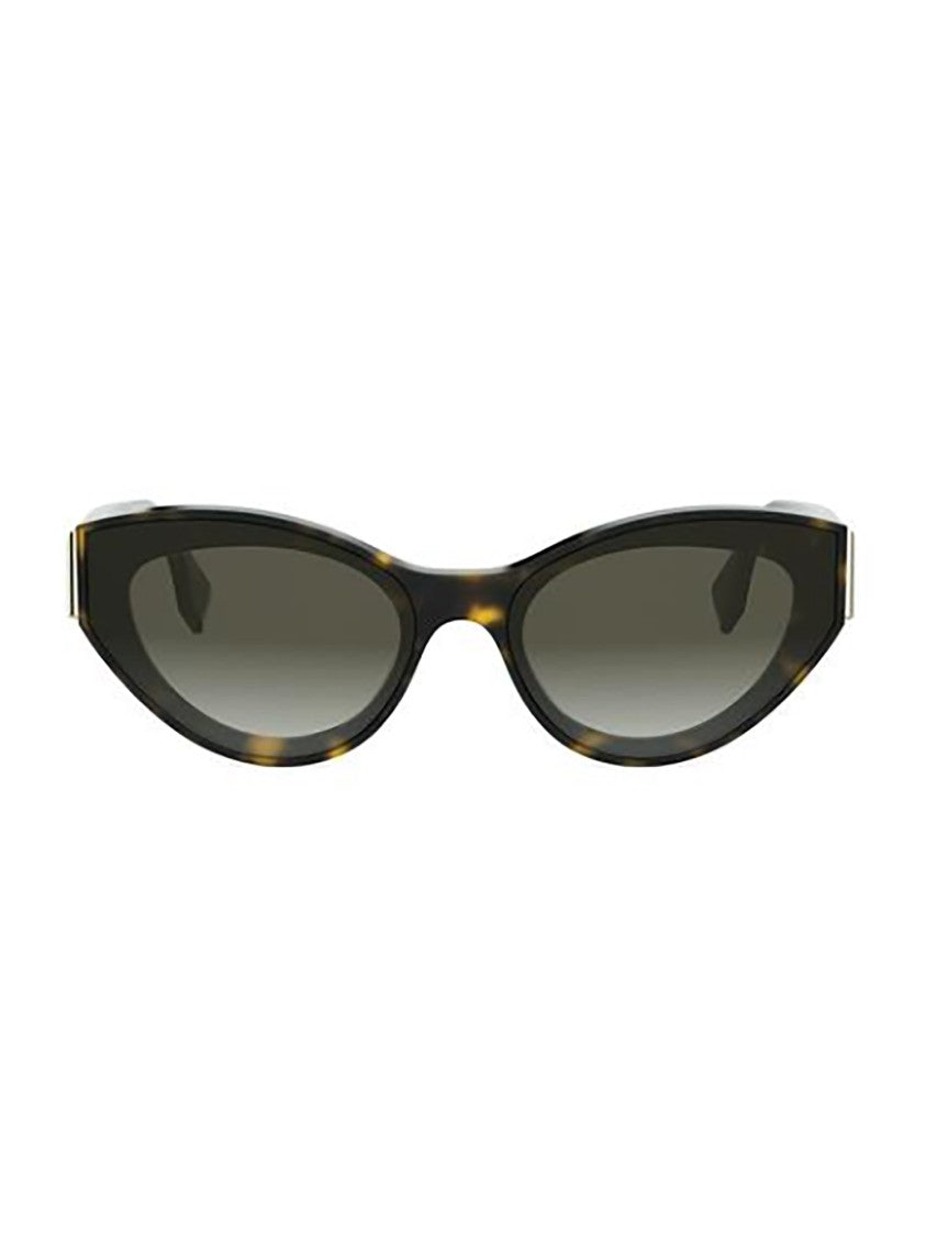 Fendi Cat-Eye Tortoiseshell Fendi Sunglasses With Gradient Lenses