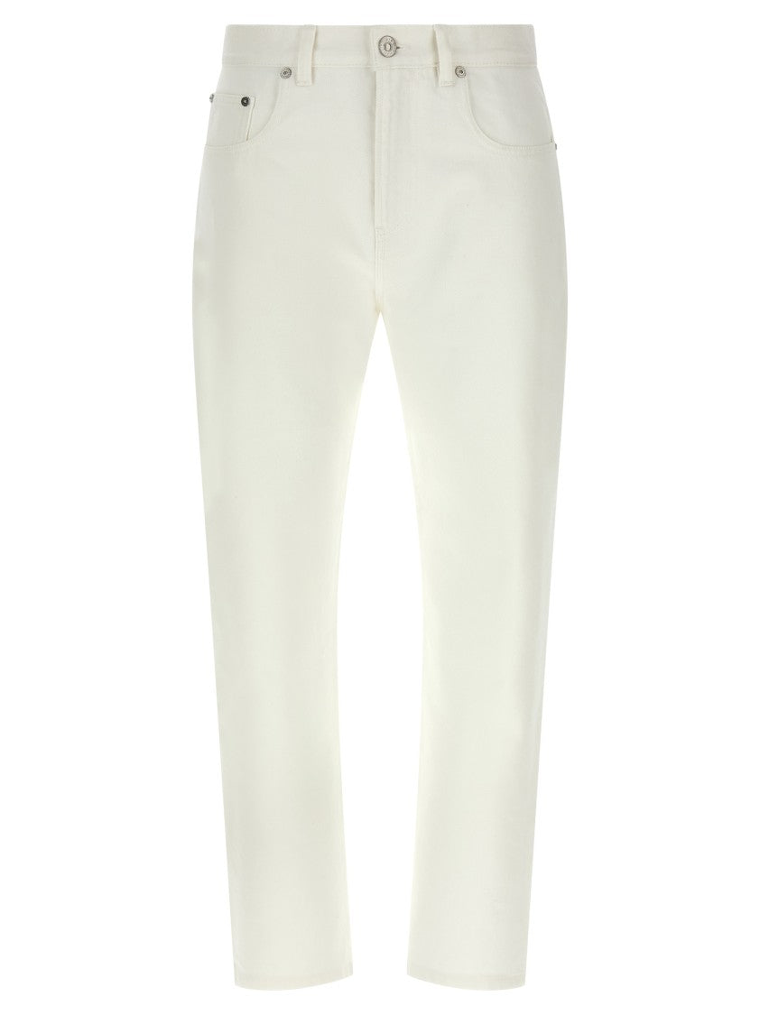 Victoria Beckham Cropped High Waist Jeans