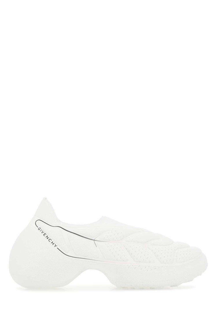Givenchy White Fabric Tk-360+ Slip Ons