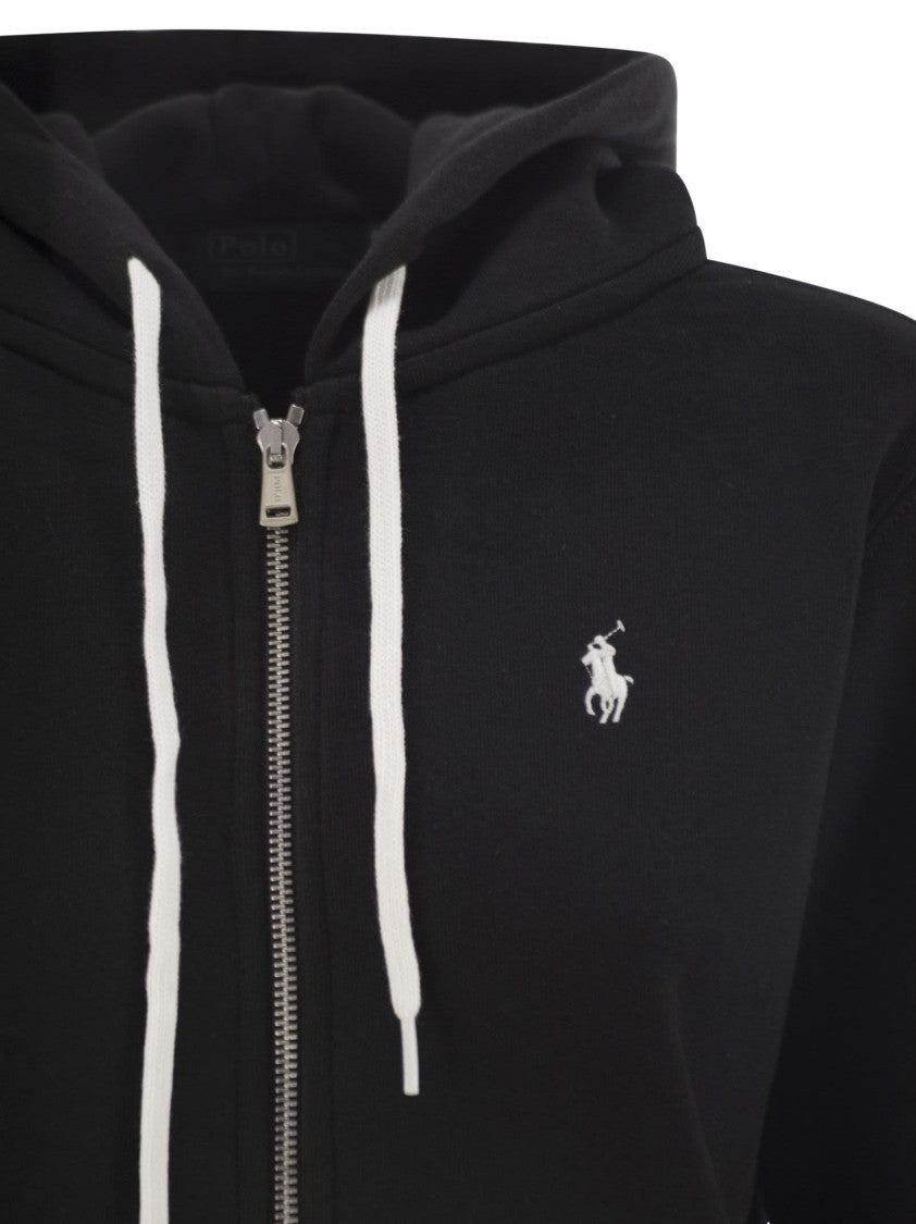 Polo Ralph Lauren Zip-Fastening Hoodie With Exclusive Embroidered Pony