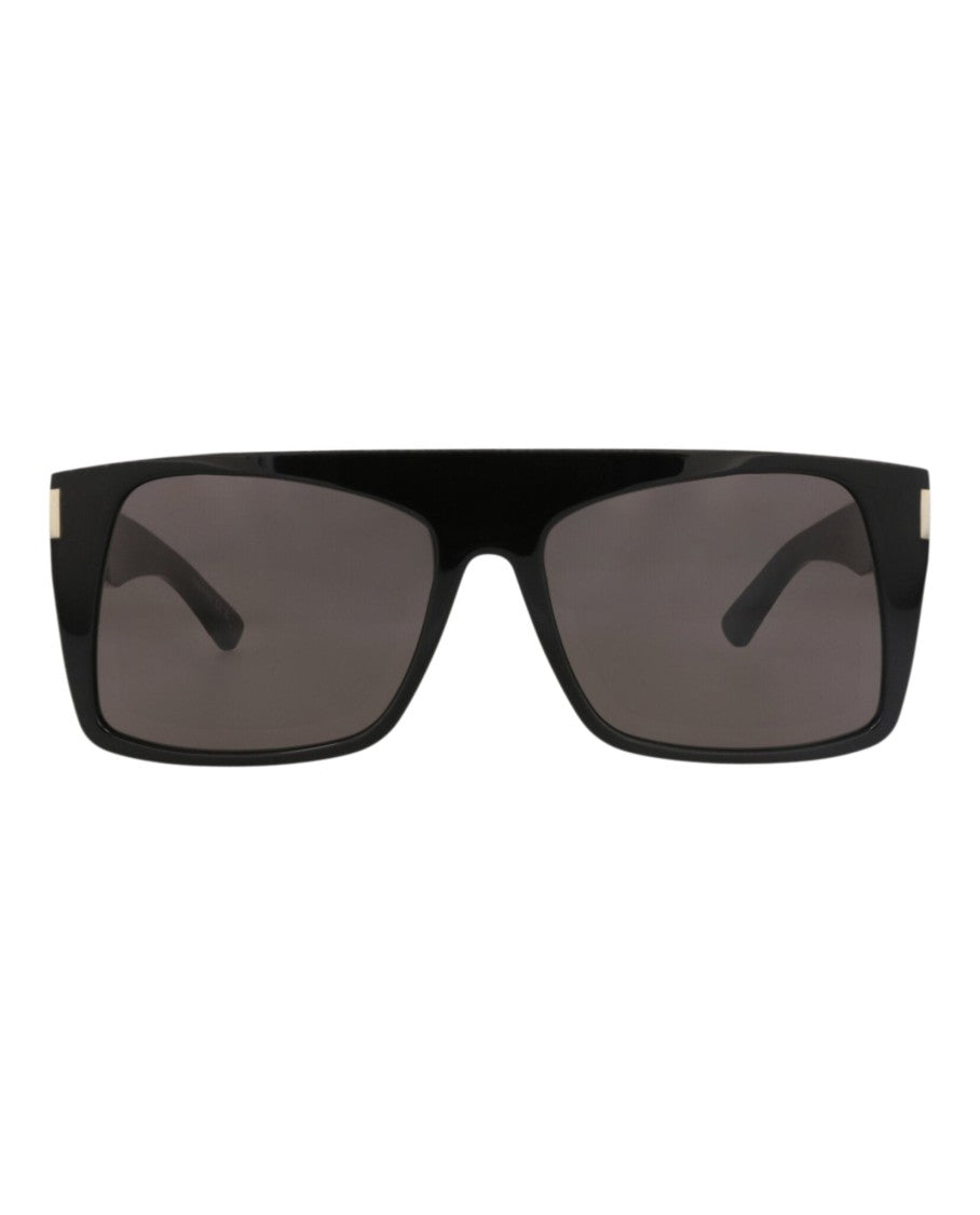 Saint Laurent Square-Frame Recycled Acetate Sunglasses