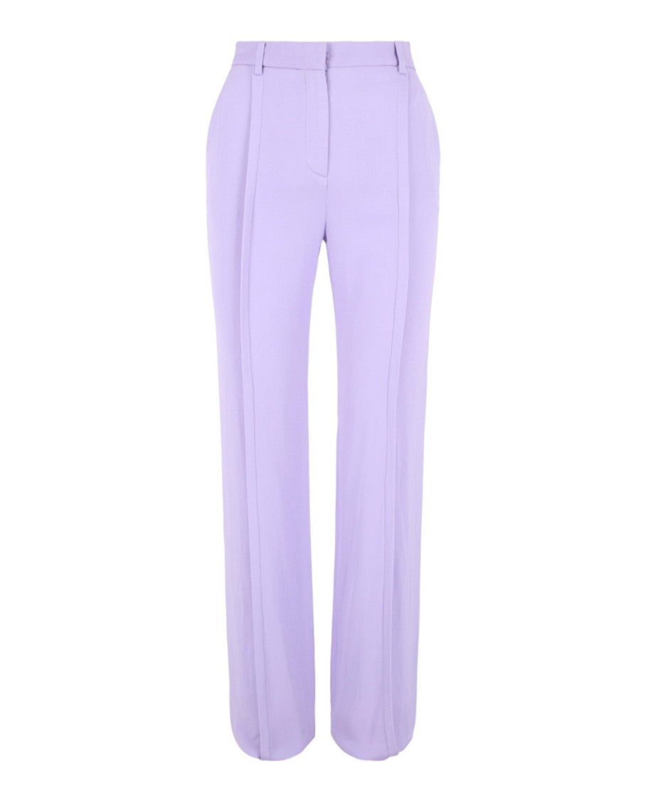 Versace Pleated Wide Leg Pants