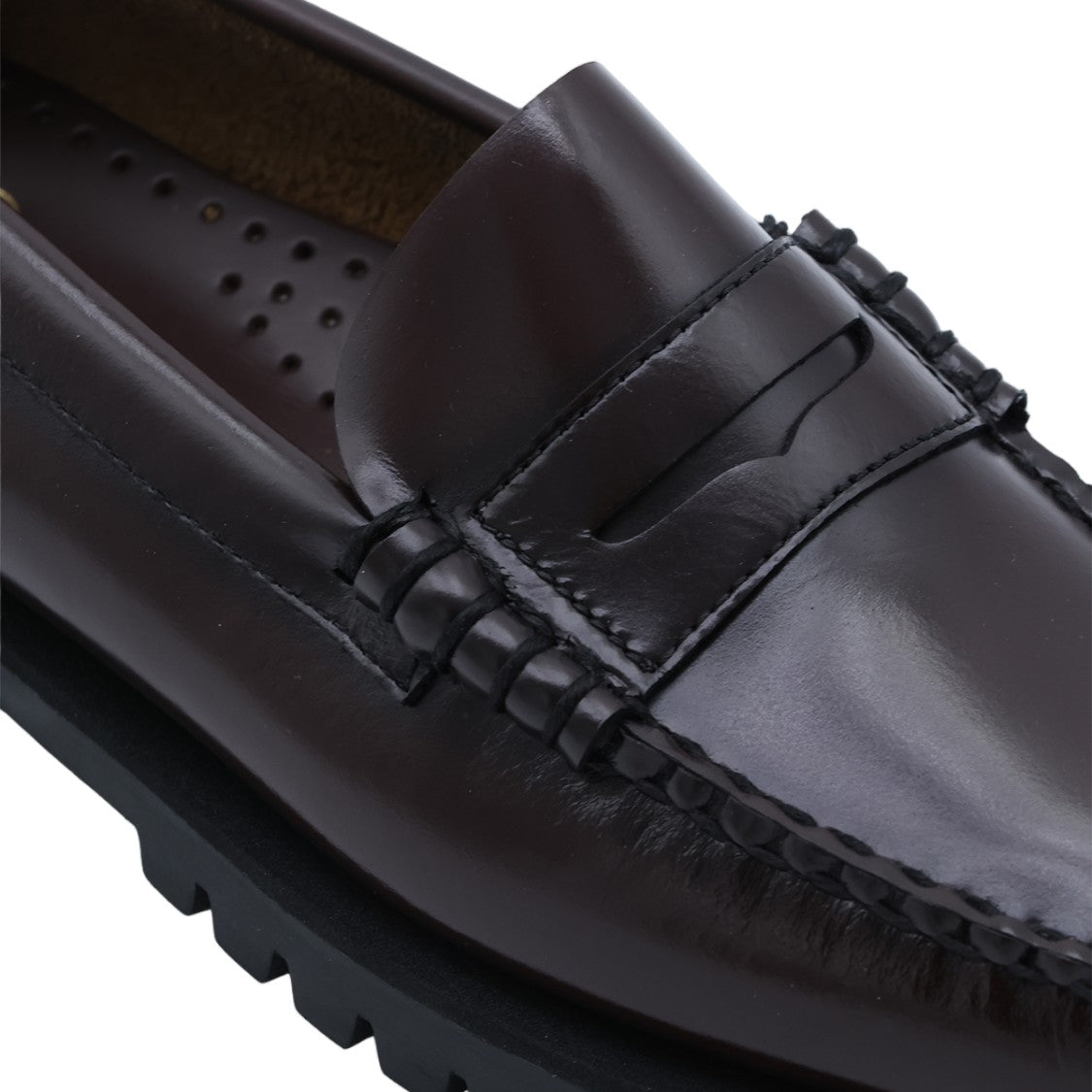 Sebago Moccasin-Style Penny Loafers With Polished Leather Upper