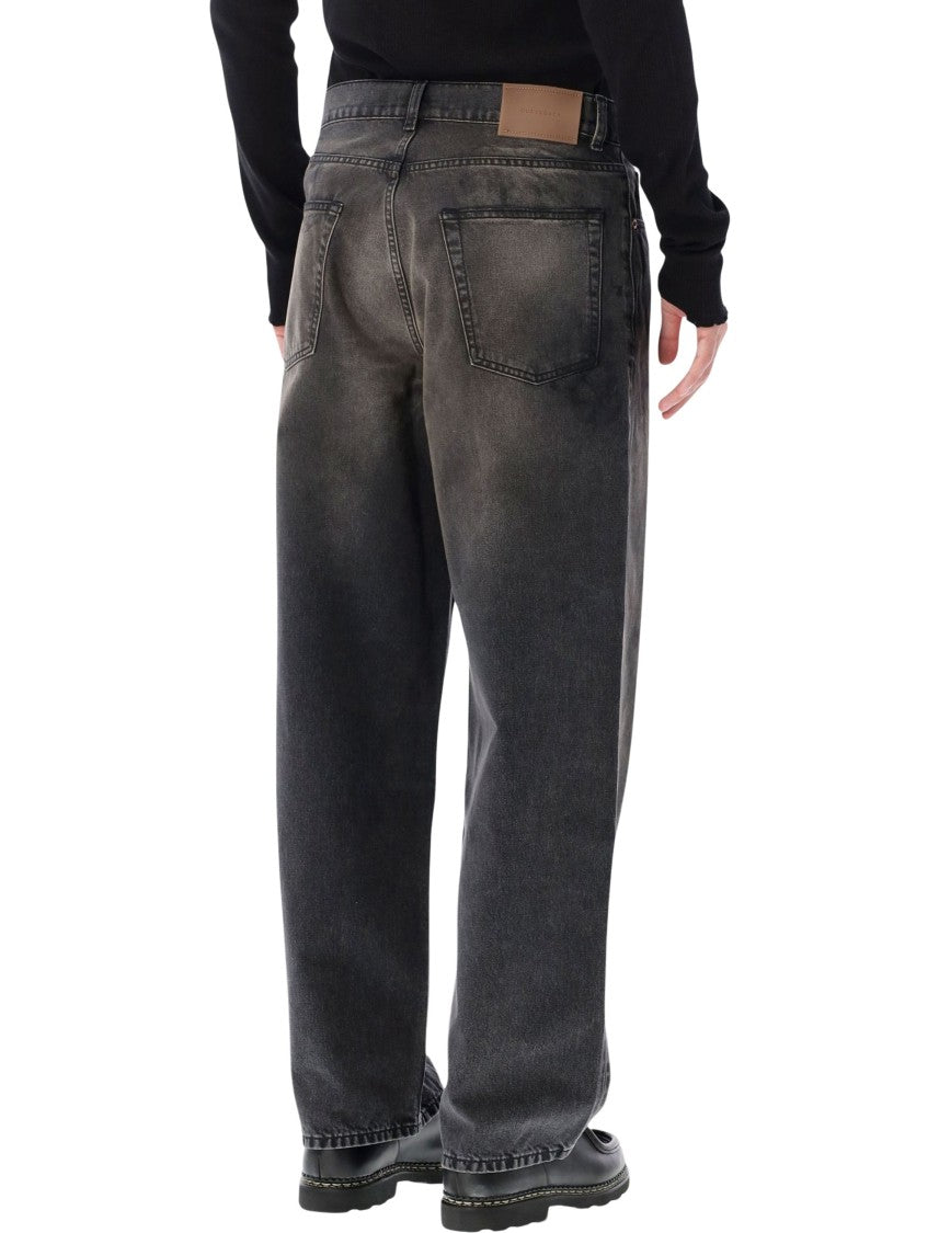 Our Legacy Vast Cut Vintage Car Repair Wash High-Waisted Jeans