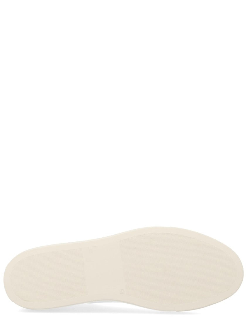 Common Projects White Achilles Contrast Tab Low-Top Sneakers