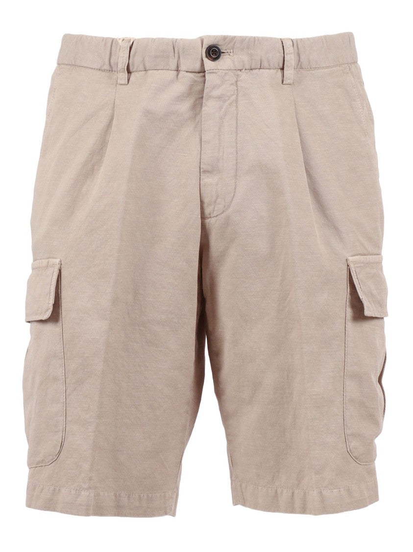 Briglia Relaxed Fit Textured Cargo Shorts