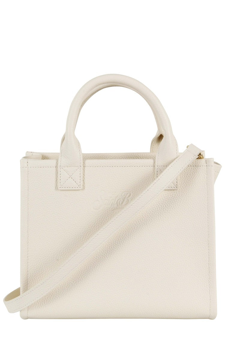 Mc2 Saint Barth Vanity Midi Bag In Textured Leather