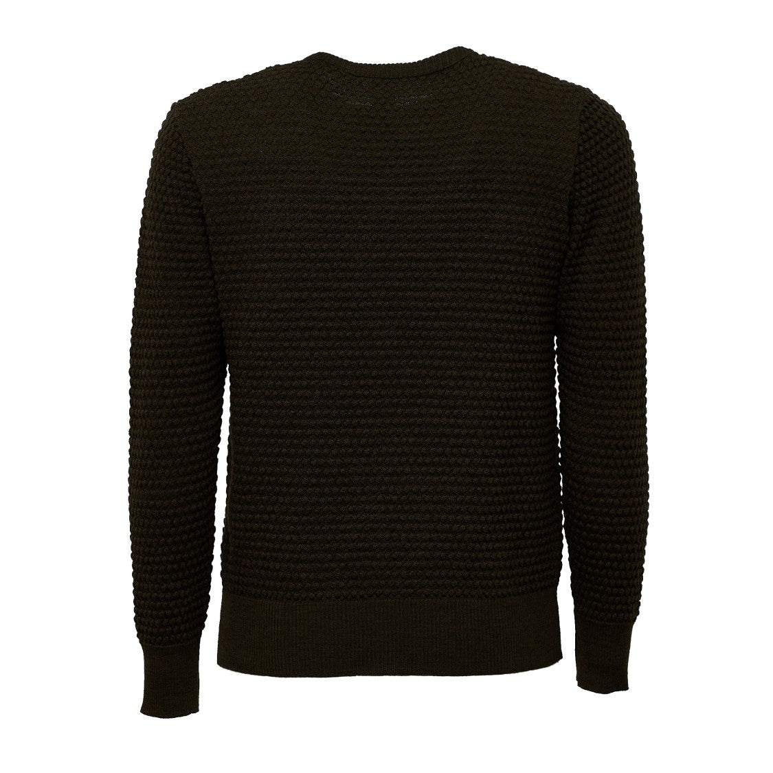 Grp Spotknit Textured Knit Long-Sleeve Sweater